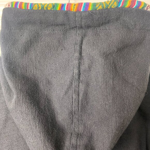 Handmade Boho / Himalayan-Style Hooded Jacket – Heavyweight Cotton -Unisex - Picture 7 of 13